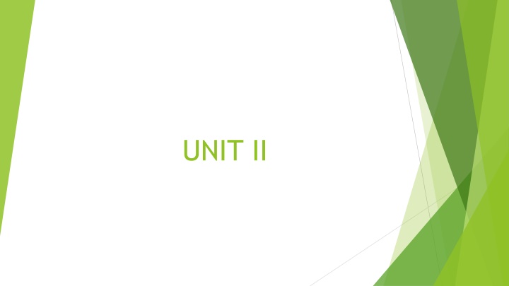 unit ii