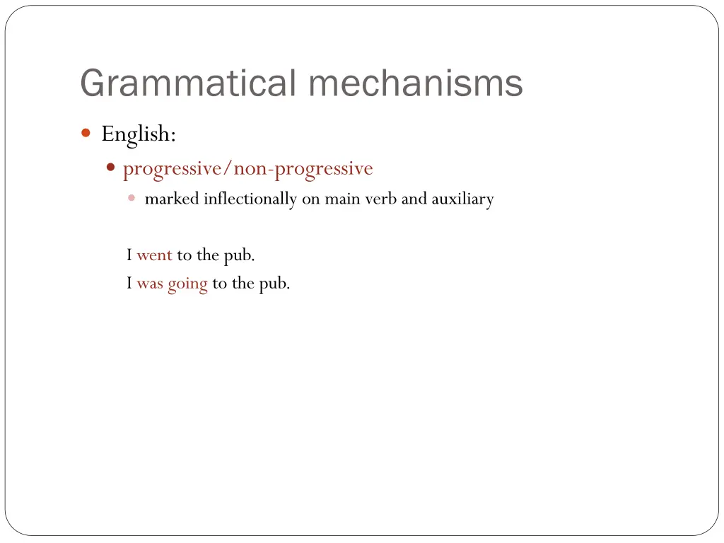 grammatical mechanisms 3