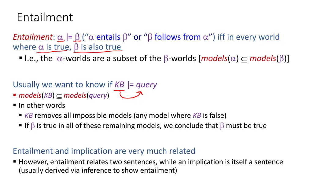 entailment