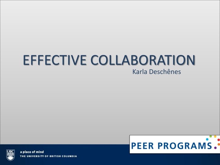 effective collaboration