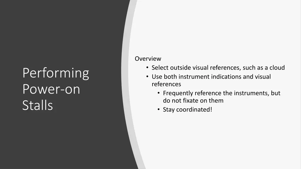 overview select outside visual references such