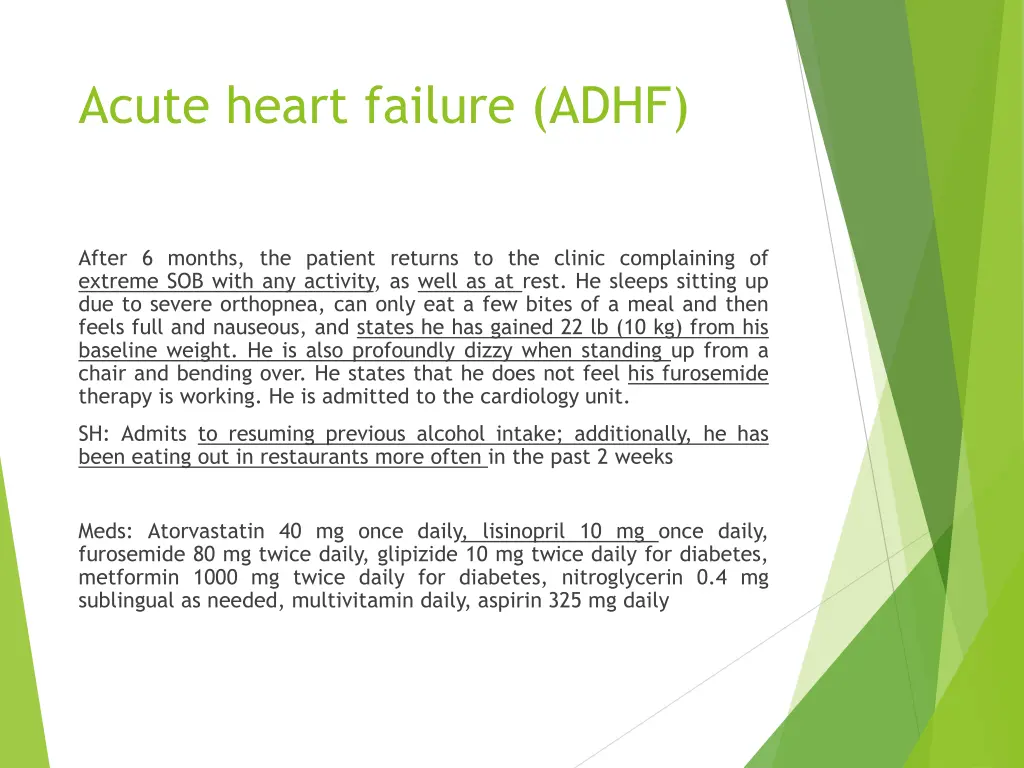 acute heart failure adhf 1