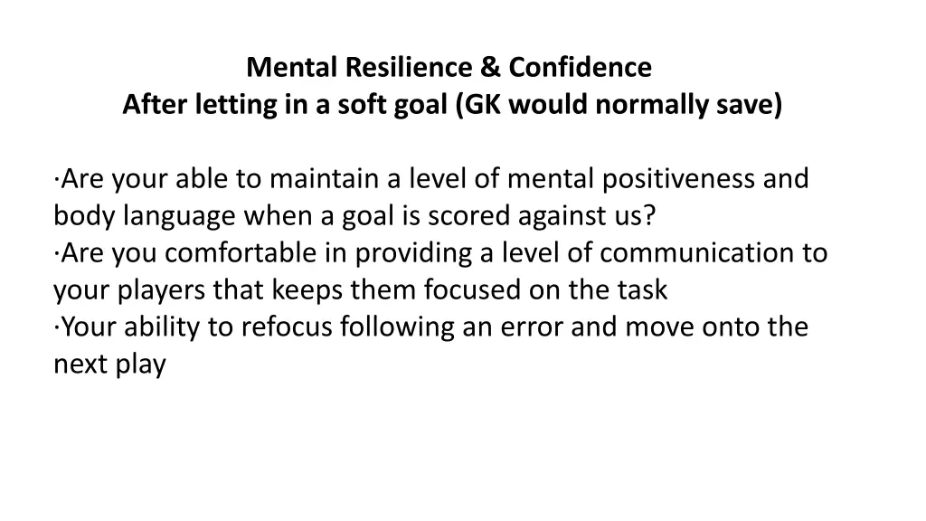 mental resilience confidence after letting