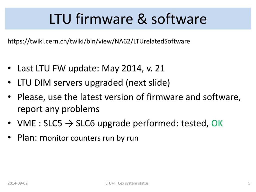 ltu firmware software