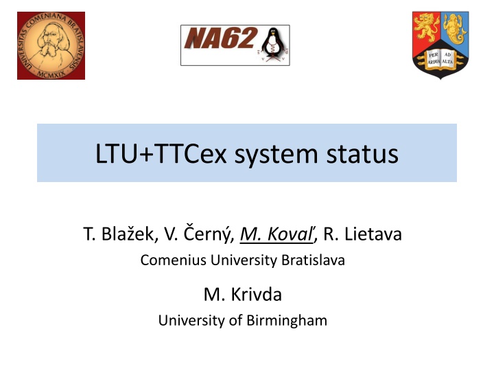 ltu ttcex system status