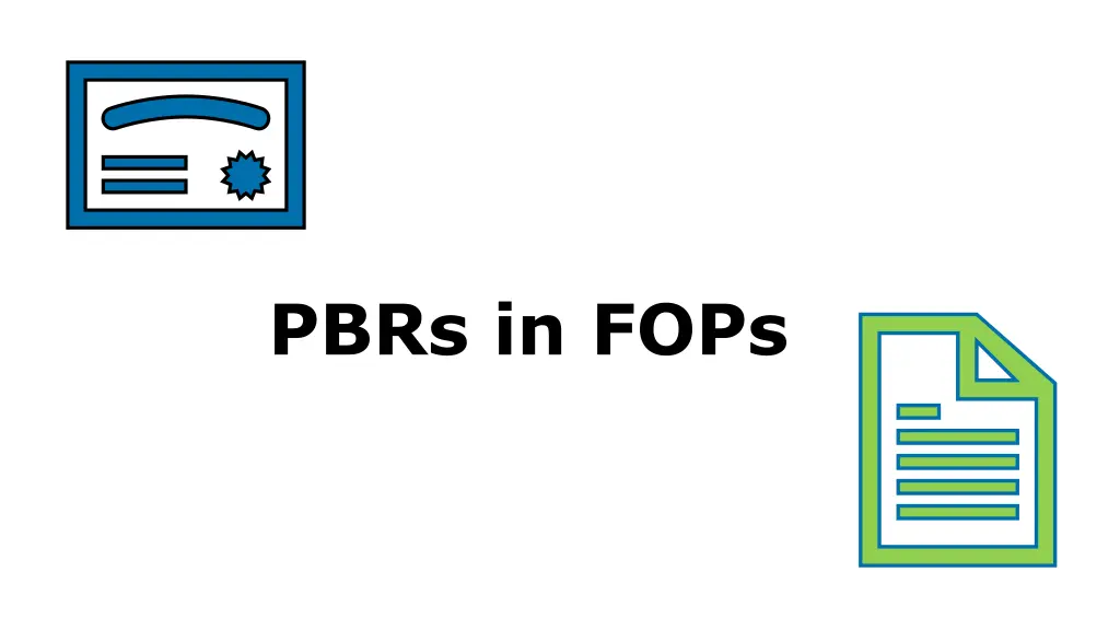 pbrs in fops