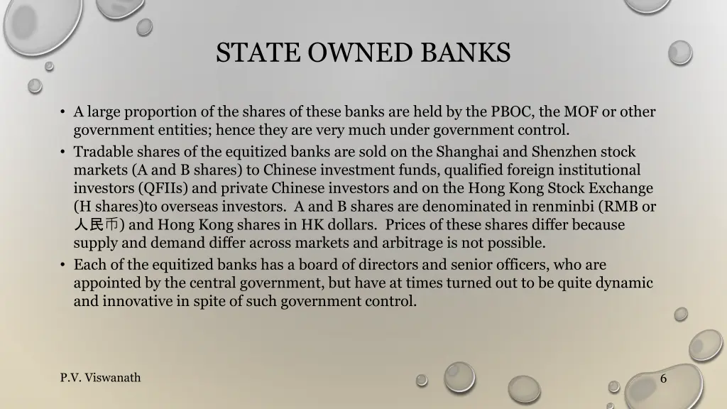 state owned banks 1