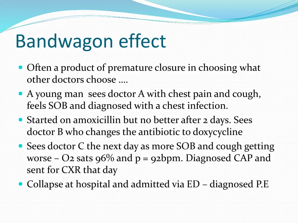 bandwagon effect