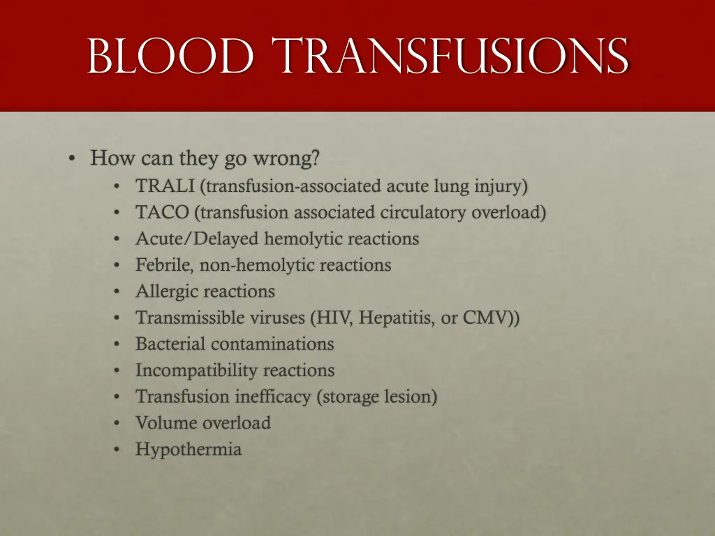 blood transfusions 3