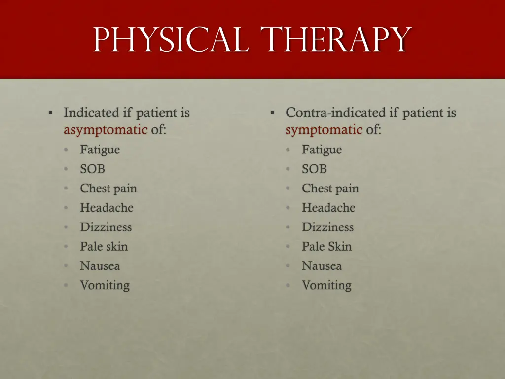 physical therapy 1