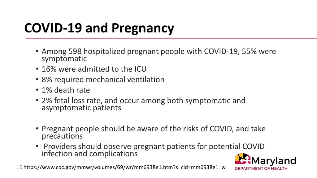 covid 19 and pregnancy