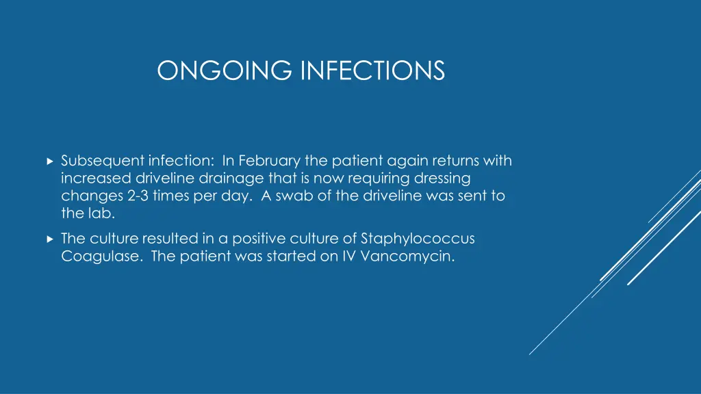 ongoing infections 3