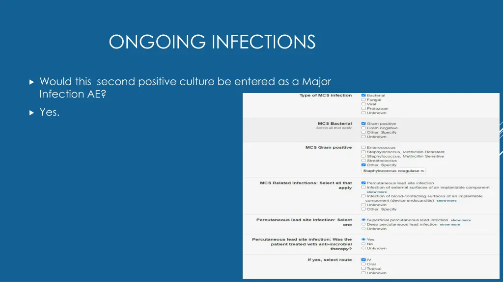 ongoing infections 4