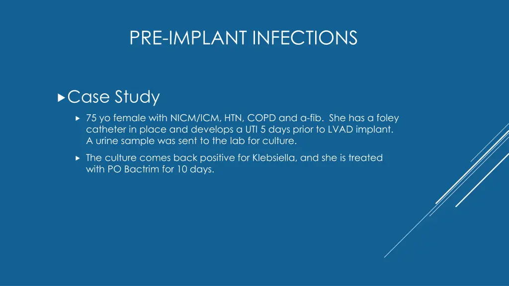 pre implant infections 1