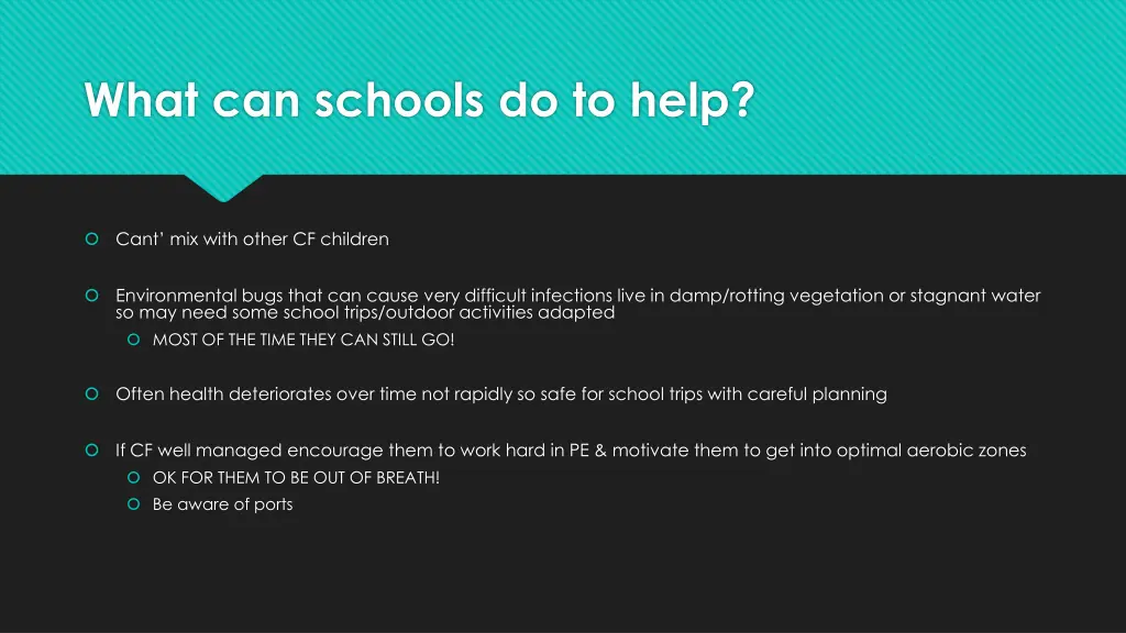 what can schools do to help 1