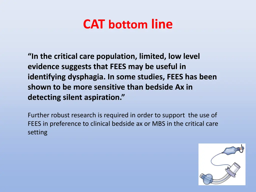 cat bottom line