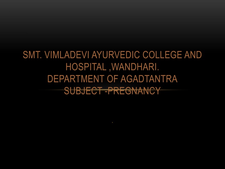 smt vimladevi ayurvedic college and hospital