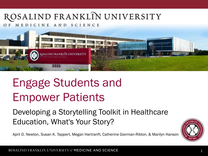 engage students and empower patients developing