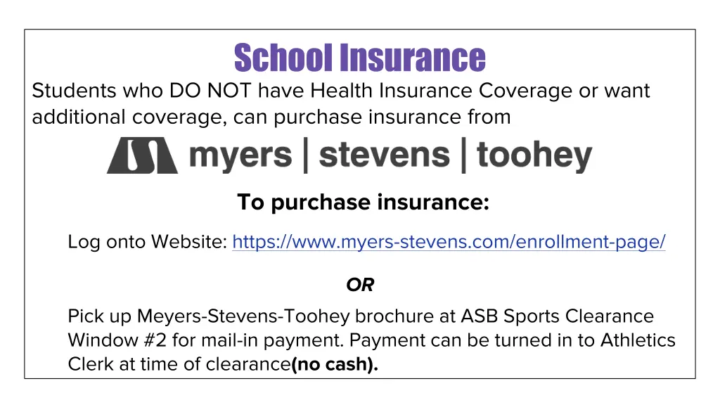 school insurance