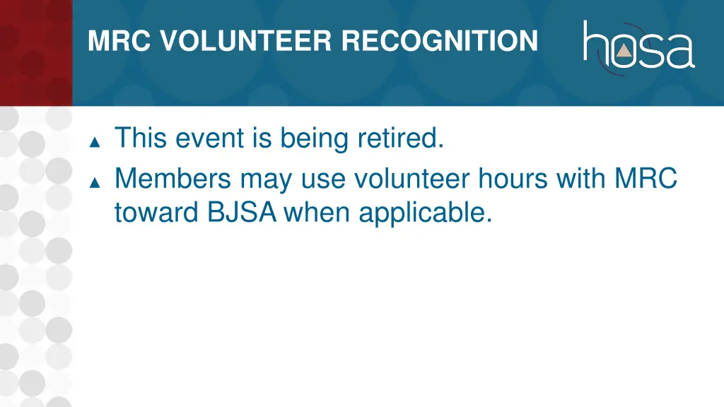 mrc volunteer recognition