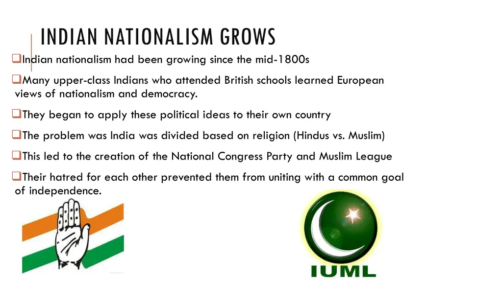 indian nationalism grows indian nationalism