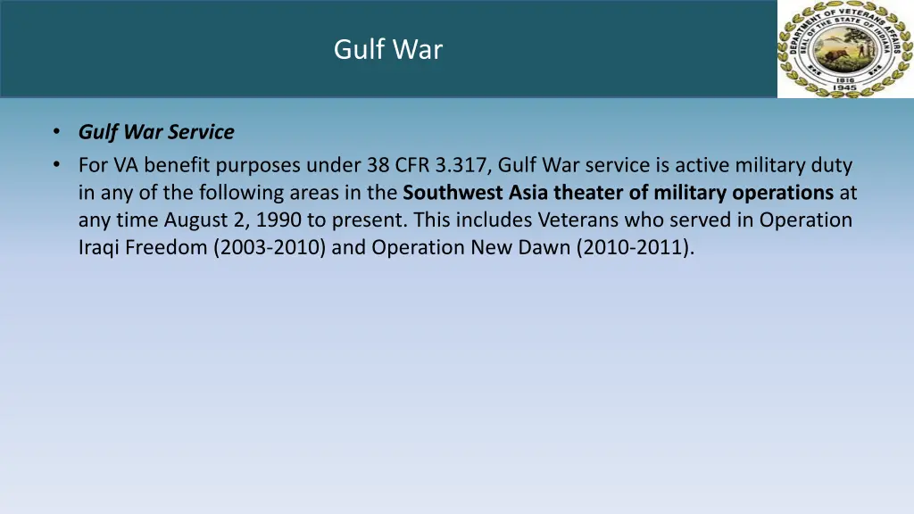 gulf war 8