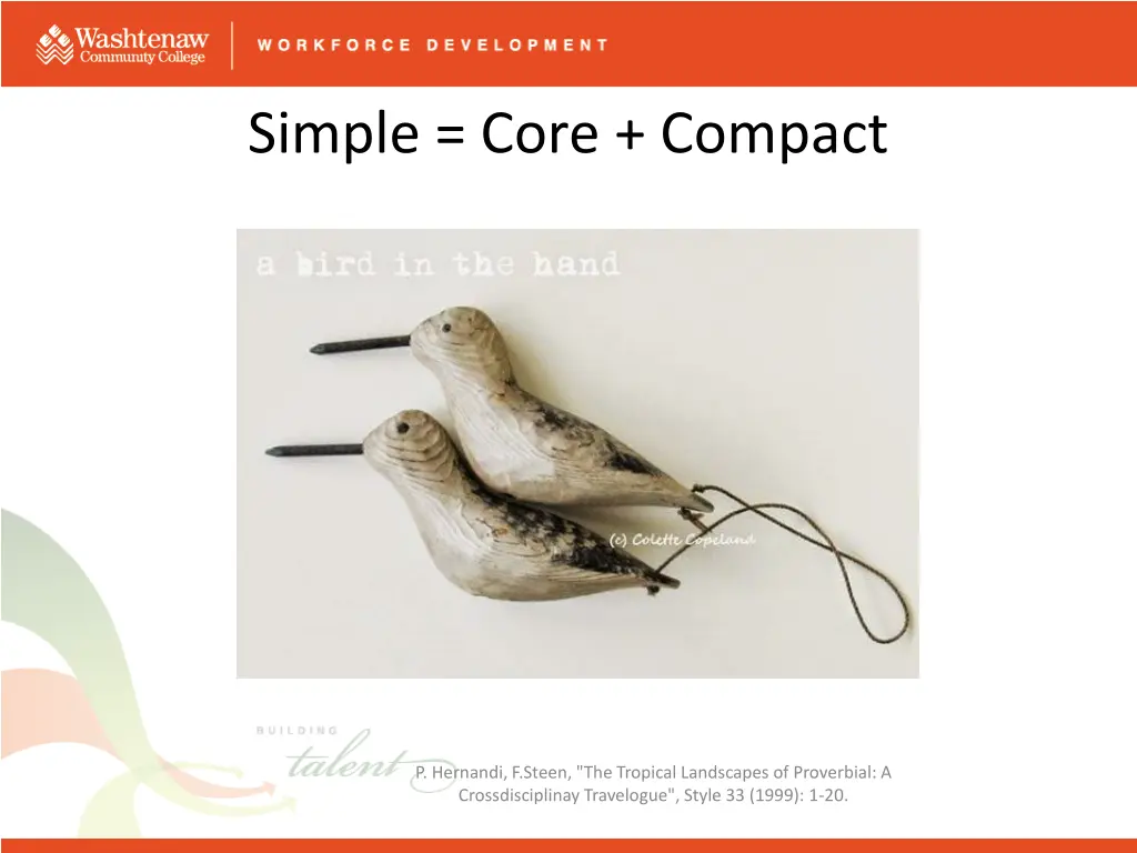 simple core compact