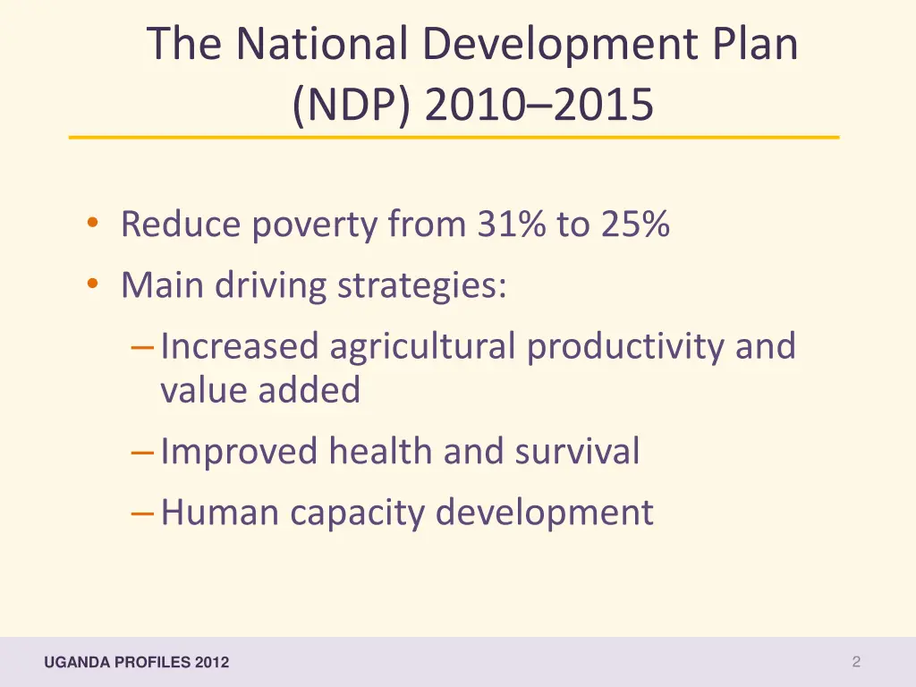 the national development plan ndp 2010 2015