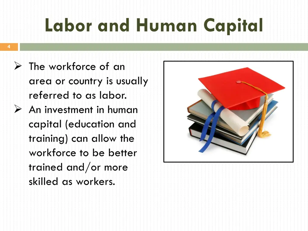 labor and human capital