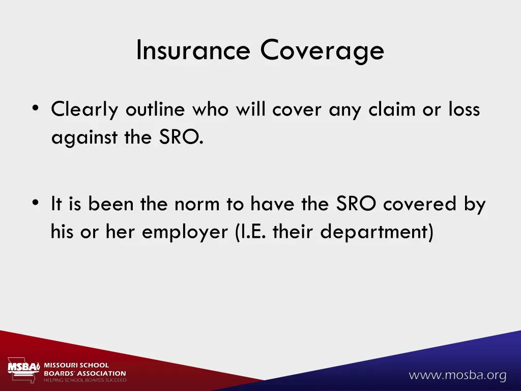 insurance coverage