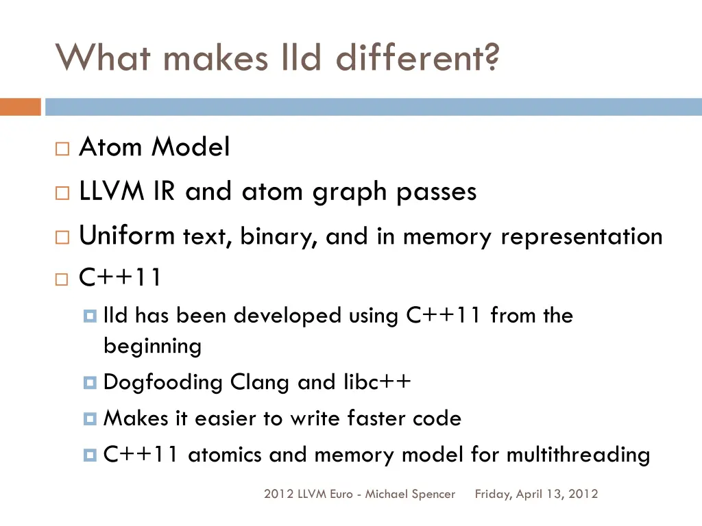 what makes lld different 4