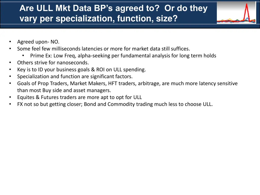 are ull mkt data bp s agreed to or do they vary