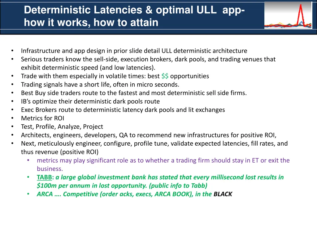 deterministic latencies optimal