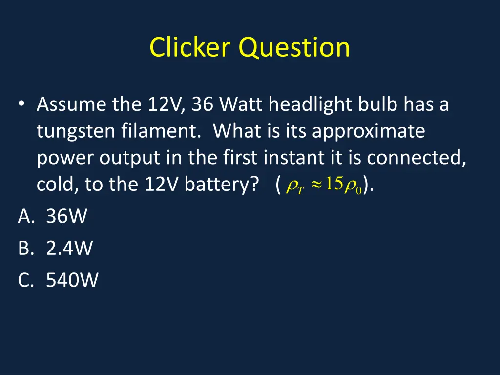 clicker question 1