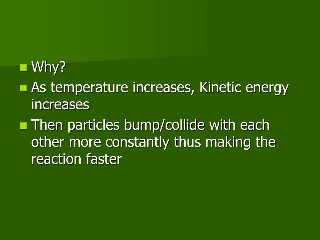 why as temperature increases kinetic energy