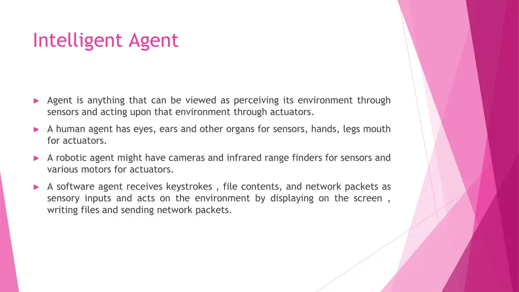 intelligent agent