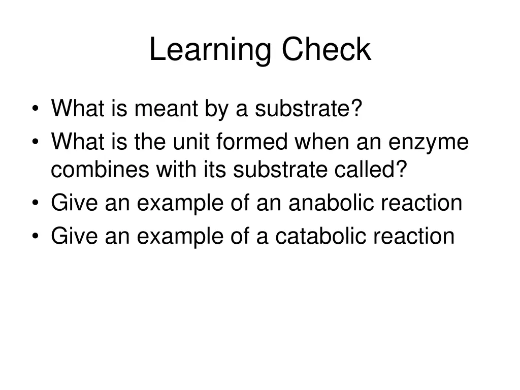 learning check 2