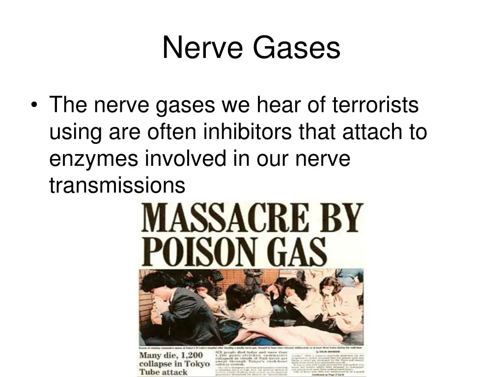 nerve gases