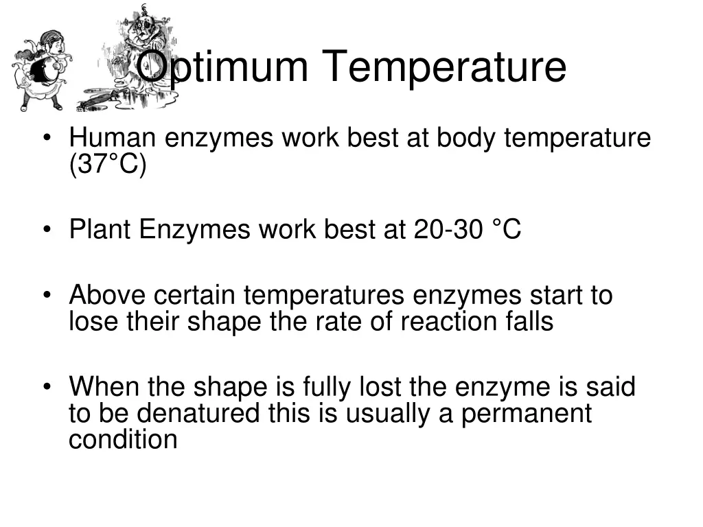 optimum temperature