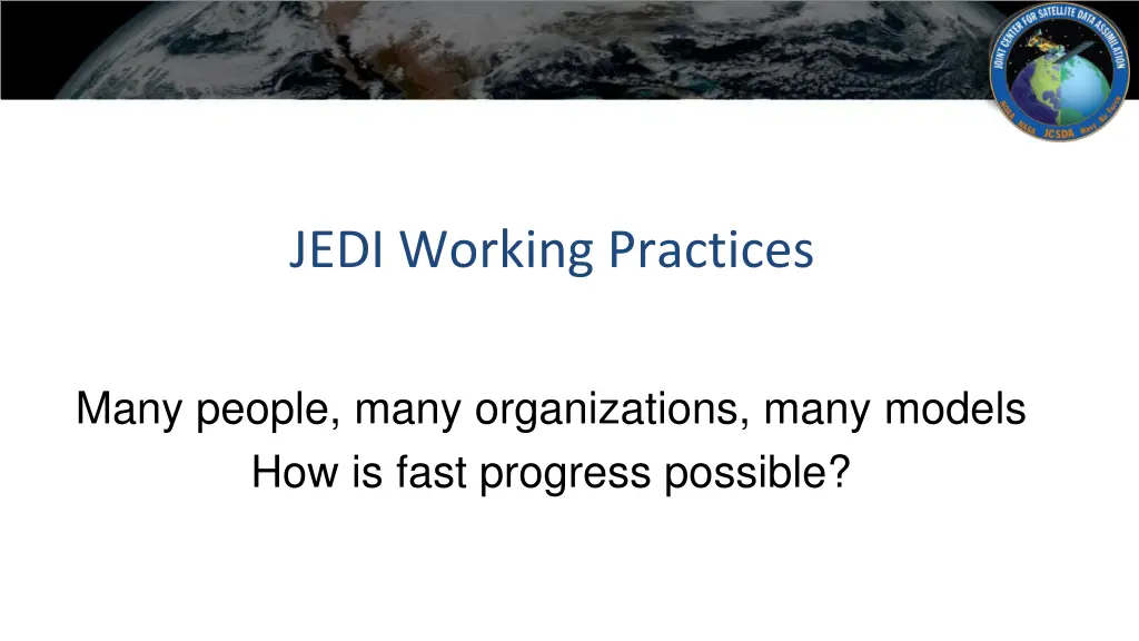 jedi working practices