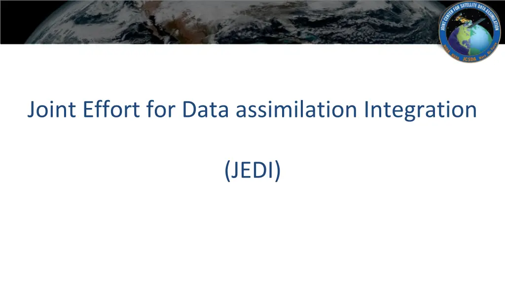 joint effort for data assimilation integration