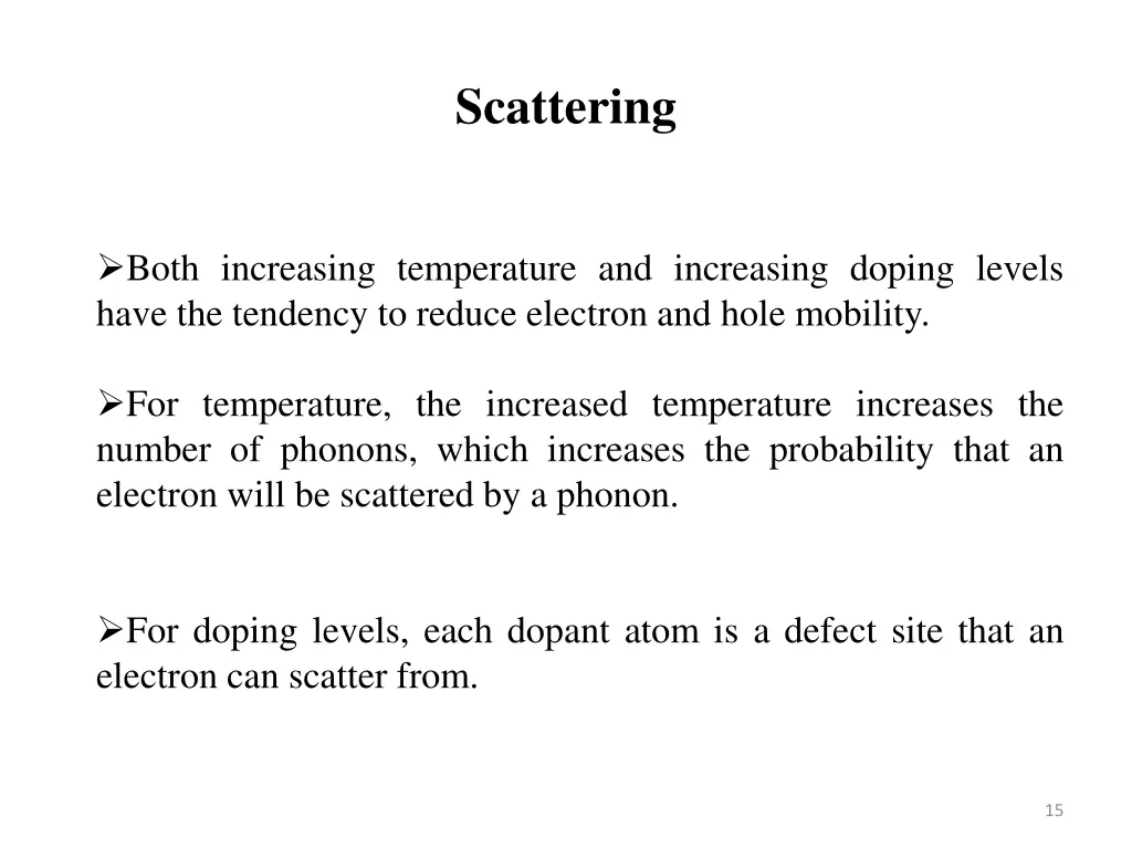 scattering