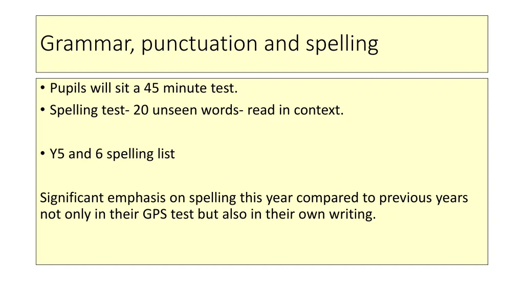 grammar punctuation and spelling