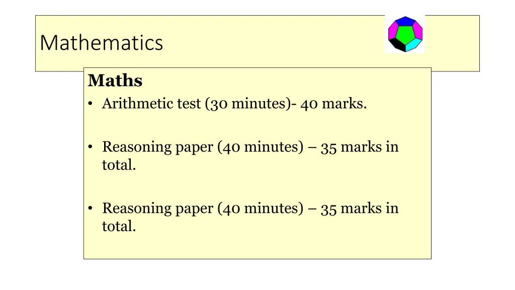 mathematics