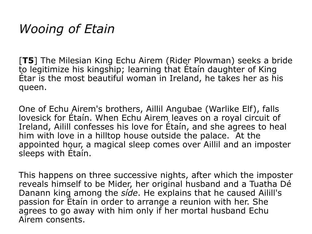 wooing of etain 5