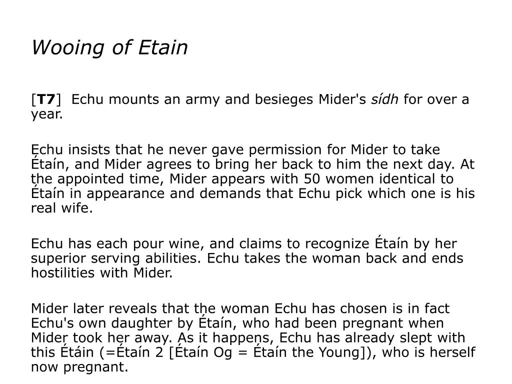 wooing of etain 7