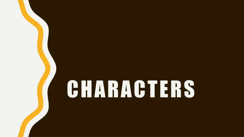 characters