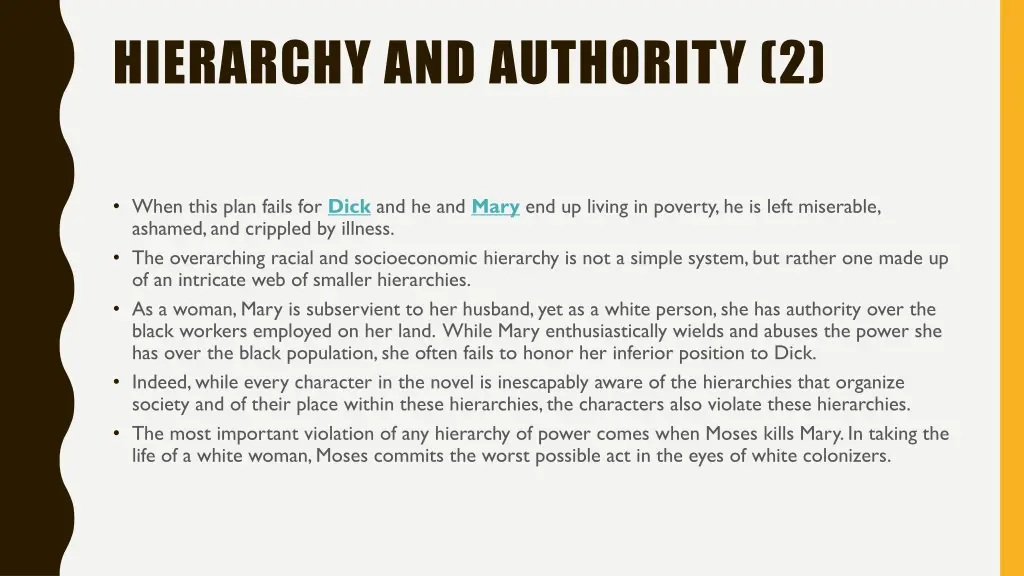 hierarchy and authority 2