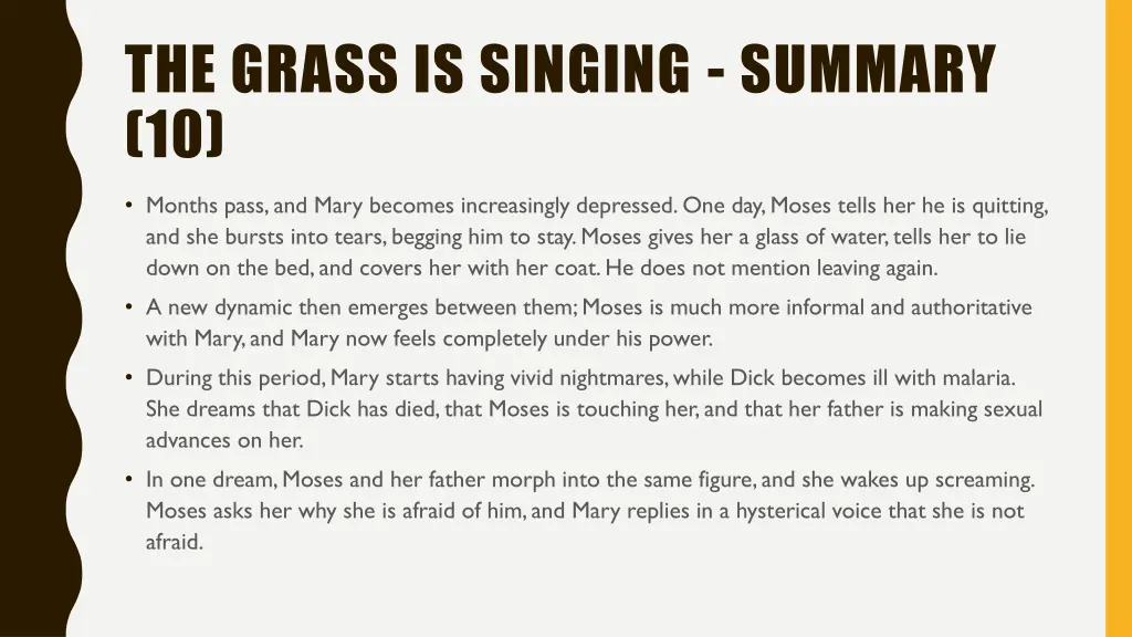 the grass is singing summary 10