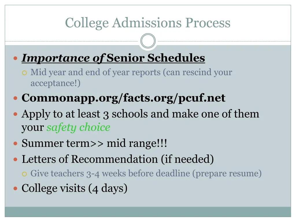 college admissions process 1